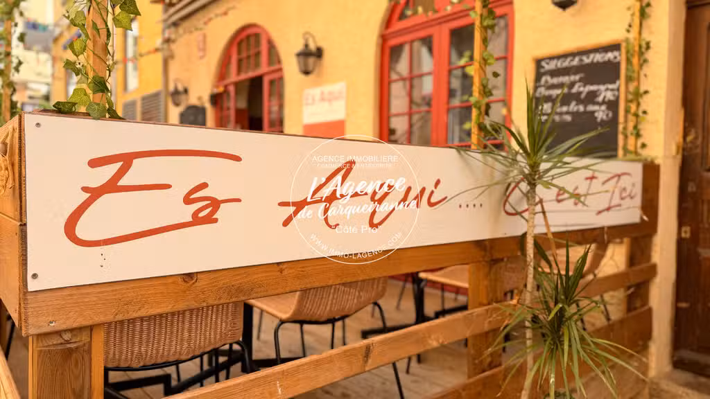 A vendre restaurant de 90m² au coeur du Lavandou
