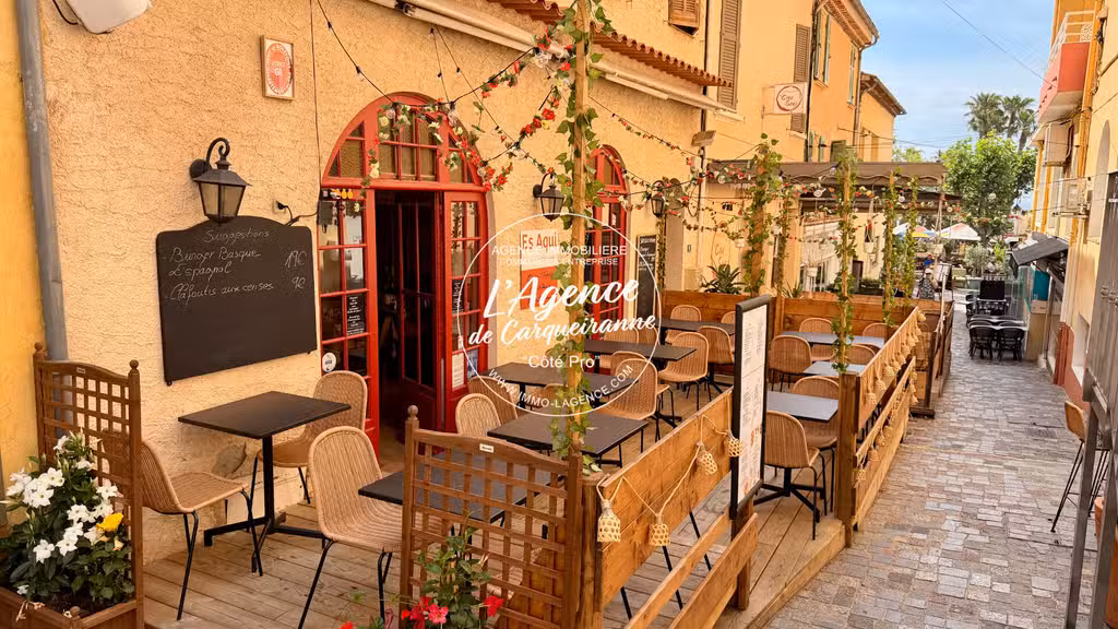 A vendre restaurant de 90m² au coeur du Lavandou