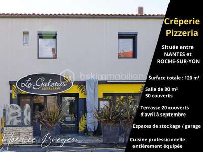 À vendre fonds de restaurant à Montaigu-Vendée