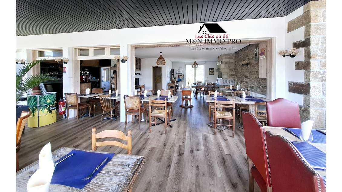 Vente restaurant avec terrasse tropicale Locquirec