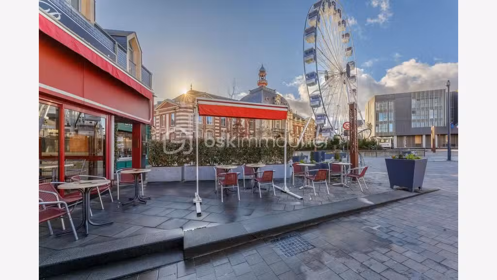 A vendre FDC bar/restaurant + T3 à Louviers centre