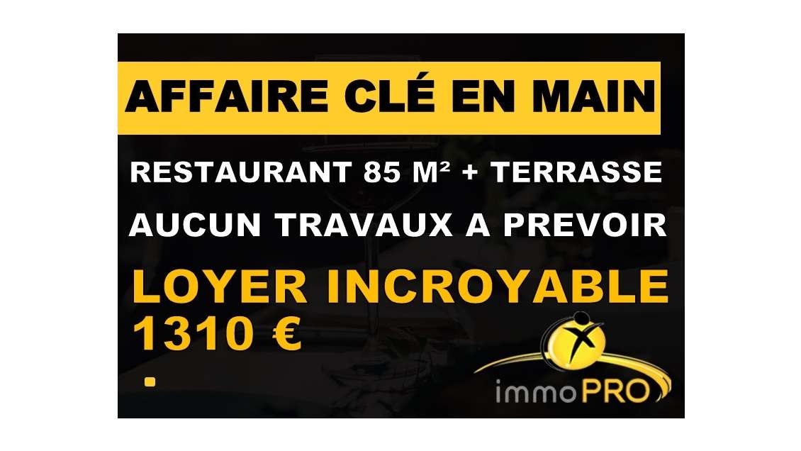 A vendre restaurant idéalement situé à Lyon 69006