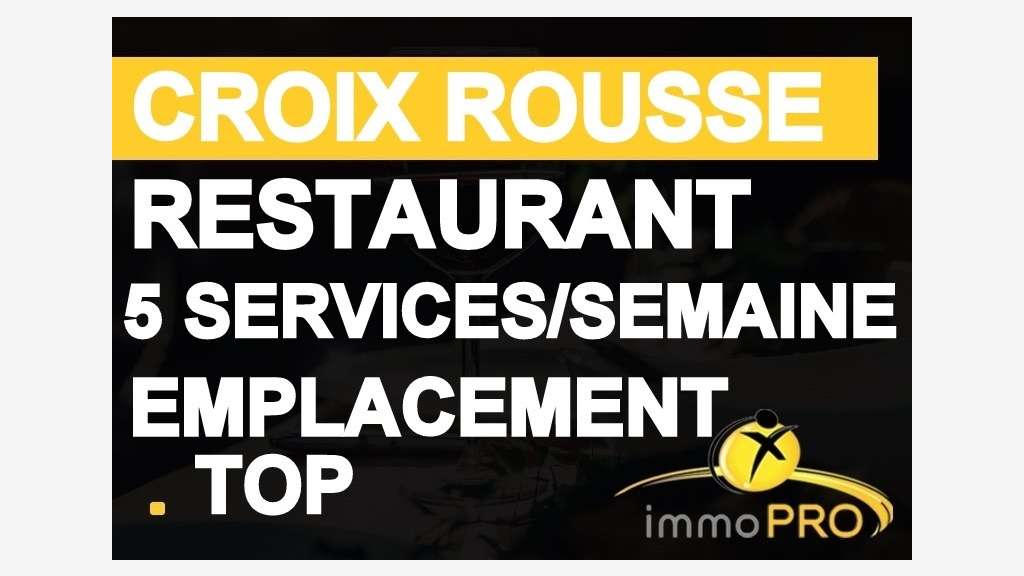 Vente restaurant de charme à Lyon Croix Rousse