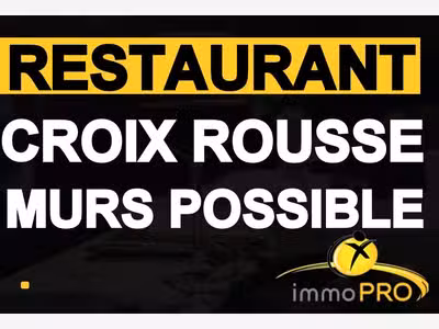 Vente restaurant au coeur de la Croix-Rousse Lyon