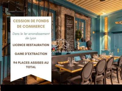 Restaurant à vendre Lyon 69001 Rue Royale