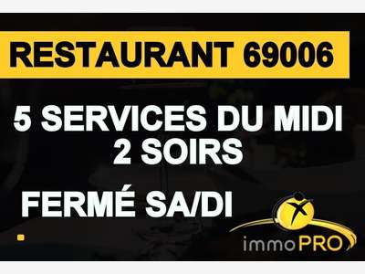 AV restaurant de quartier bien situé à Lyon 69006