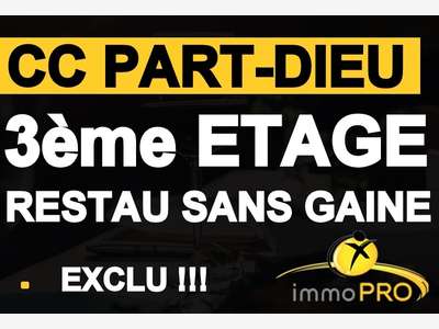 AV restaurant empl exceptionnel Part-Dieu