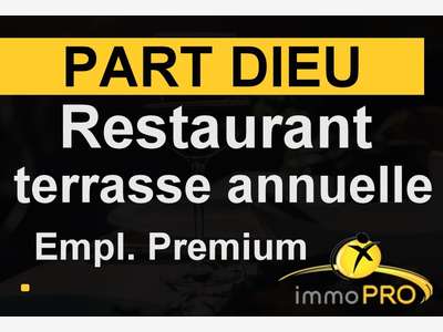 Vent restaurant secteur Part Dieu emplacement N°1