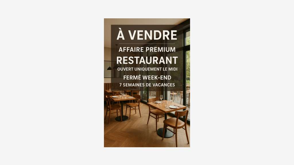 Superbe affaire du midi ouvert 5 services Manche