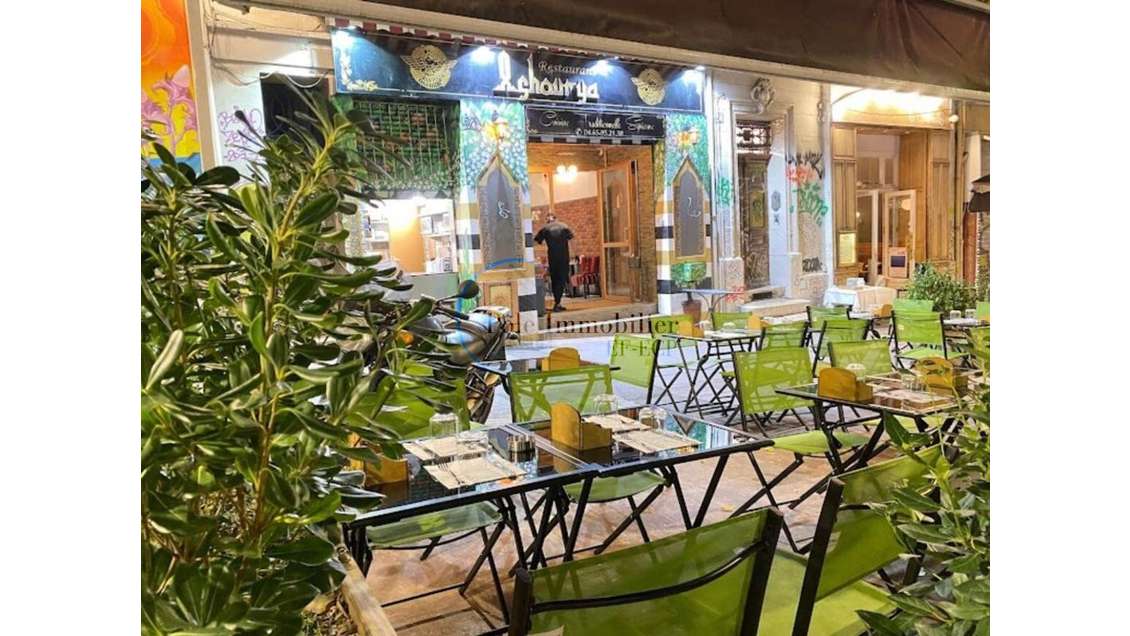 Vente FDC restaurant à Marseille Cours Julien