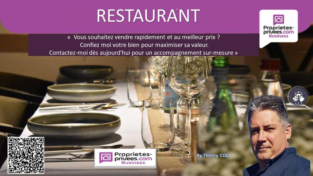 Vente bar restaurant 170 couverts à Meximieux