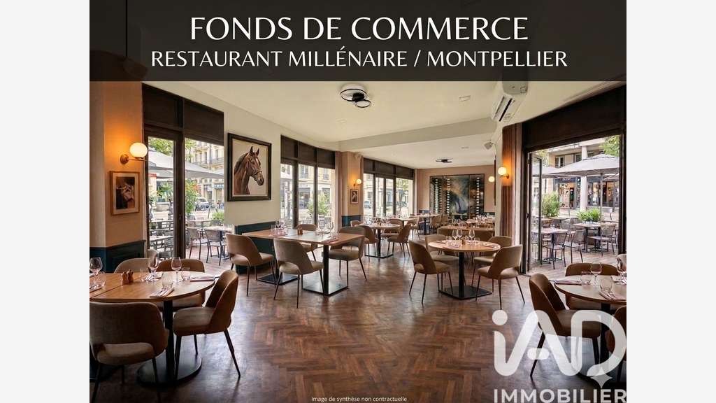 Vente restaurant de 86m² à Montpellier Millénaire 