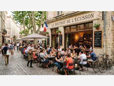 AV murs et FDC restaurant bar Ecusson Montpellier