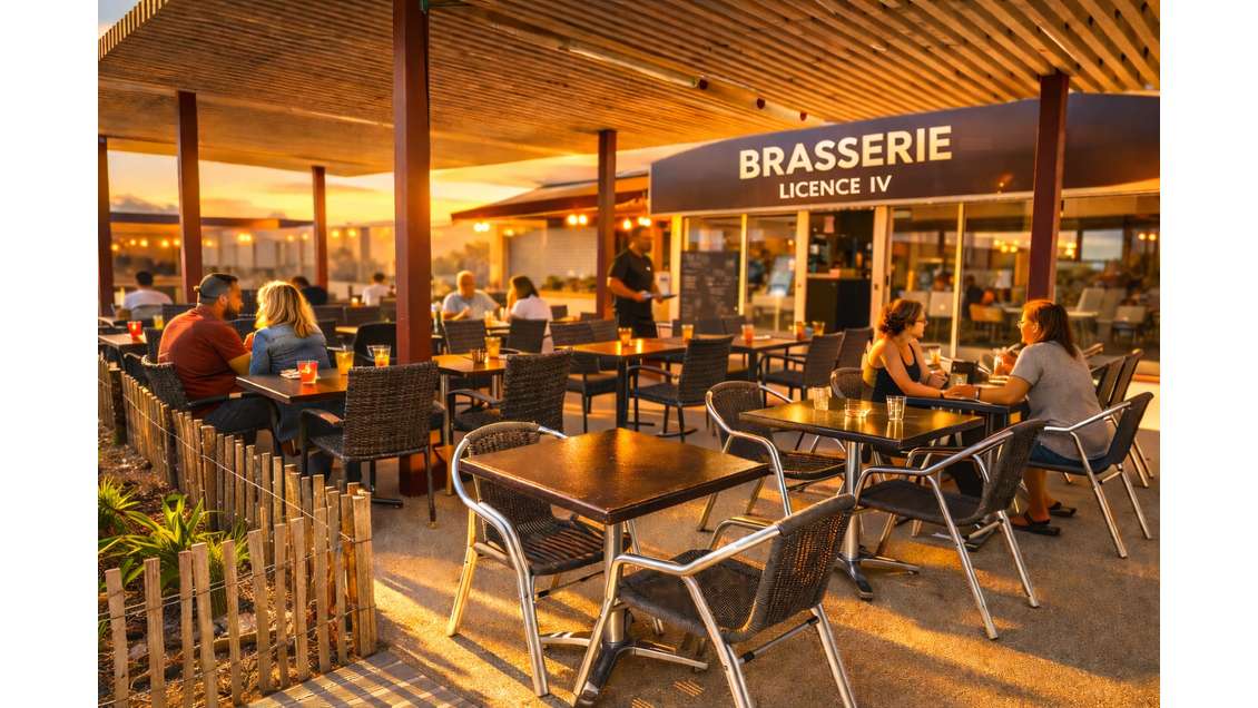 Vente restaurant saisonnier licence IV à Narbonne