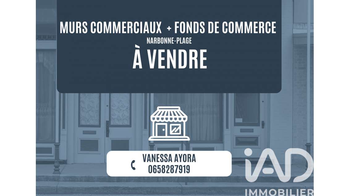 Vente murs + fonds restaurant à Narbonne-Plage