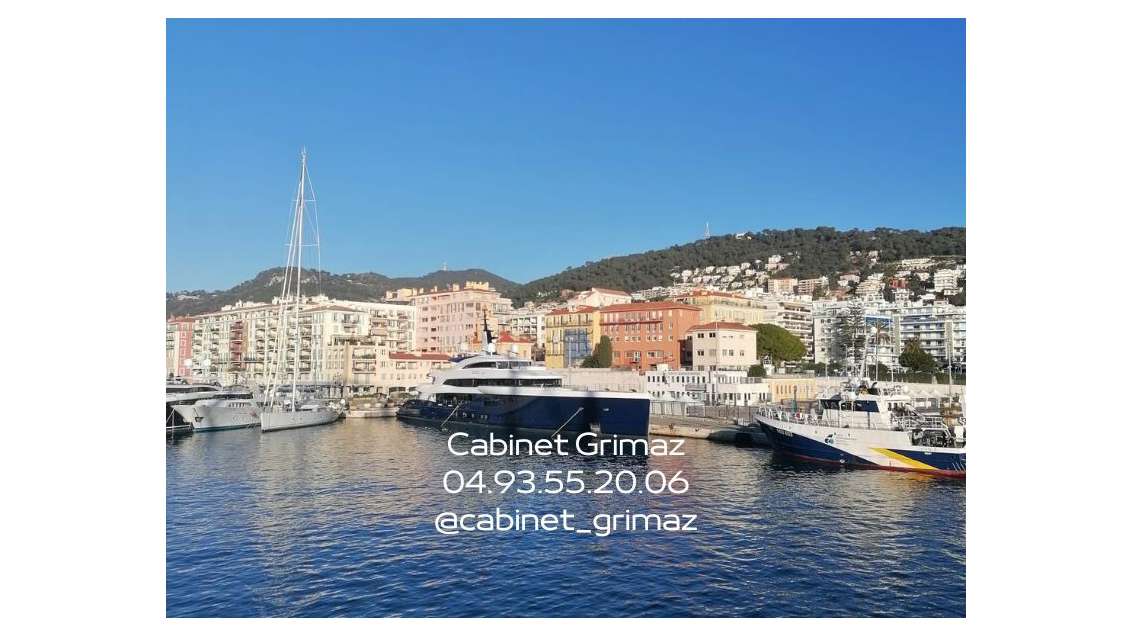 Vente bar restaurant en front de mer à Nice Port