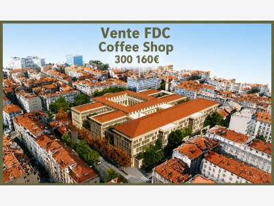 Vente FDC restaurant 100m² empl N°1 Nice centre