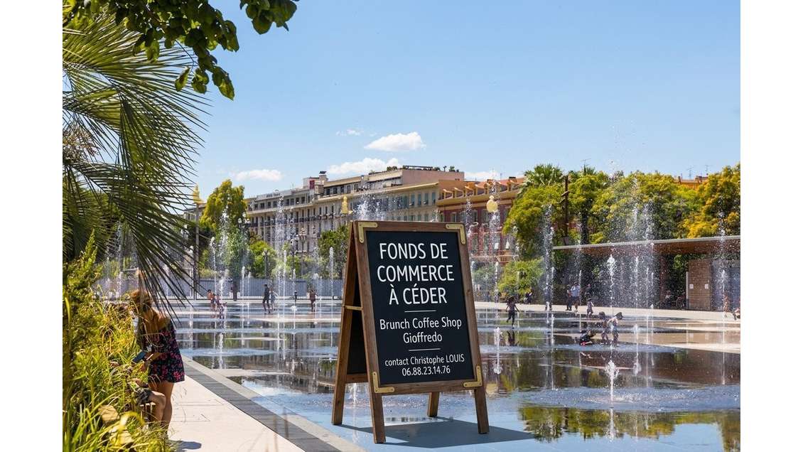 Vente FDC restaurant 100m² empl N°1 Nice centre