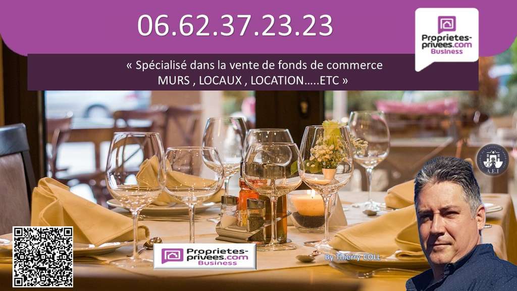 Vente bar restaurant 120m² à Oulins Pierre Benite