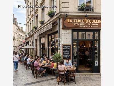 AV FDC restaurant avec grande terrasse à Oullins