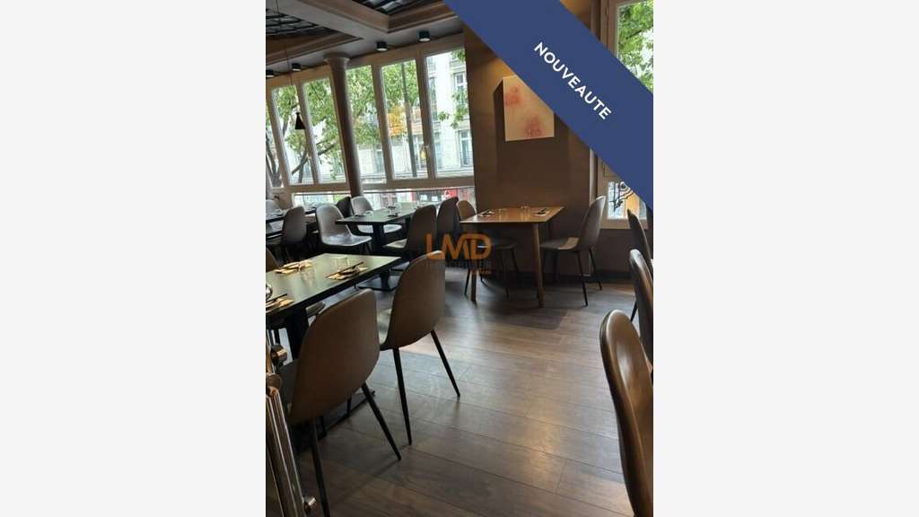 Vente restaurant 105m² avec extraction 75003
