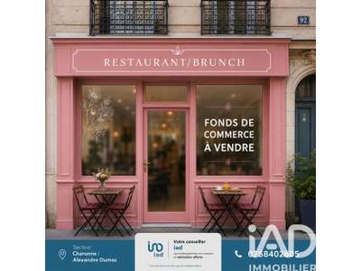 Vente Restaurant à Paris 11e