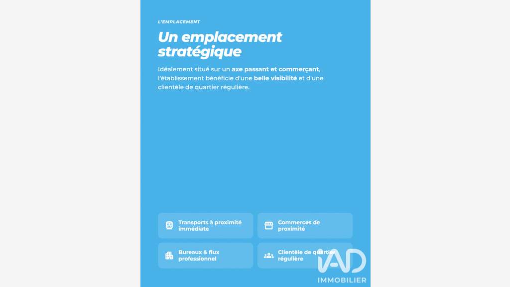 Vente restaurant licence IV à Paris 75012