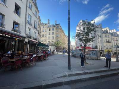 Vente restaurant extraction terrasse à Paris 75005