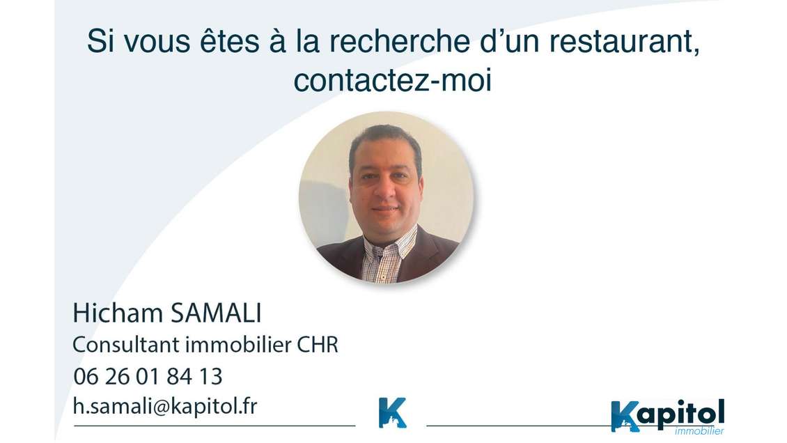 Vente restaurant terrasse à Paris 20 Petit loyer