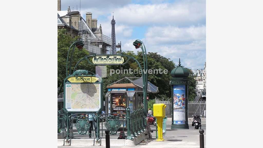 Vente restaurant de 120m² à Paris Pasteur 75015 