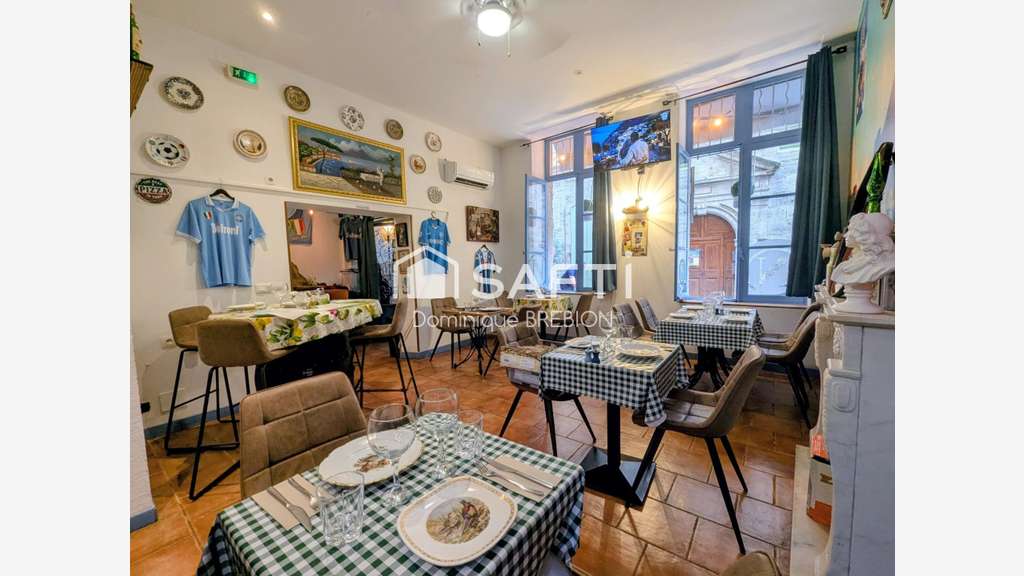 AV restaurant italien Pézenas cœur historique n°1
