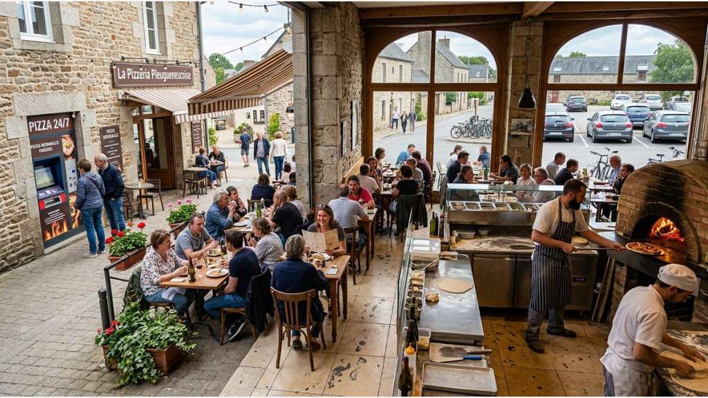 Vente pizzeria crêperie grill vae à Pleugueneuc