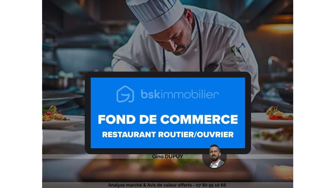 Vente restaurant ouvrier routier en Finistère Sud