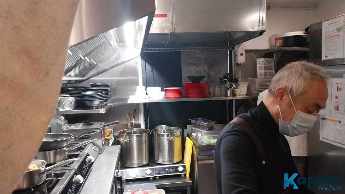 Vente restaurant rapide en angle à Paris 75003