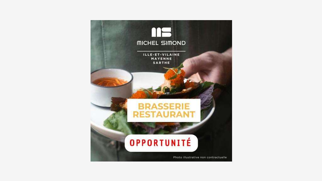 Vente restaurant brasserie en zac à Redon
