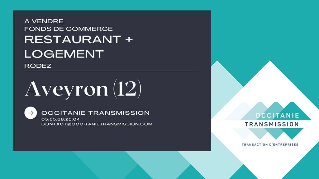 Opportunité FDC restaurant avec logement T4 Rodez