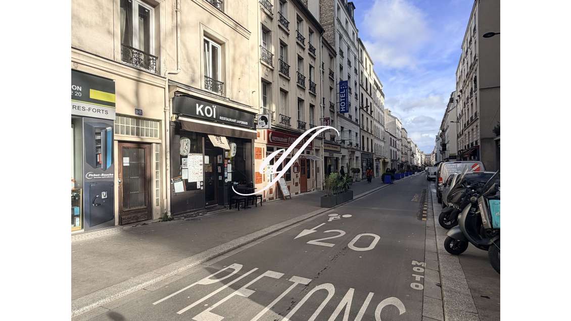 Vente restaurant avec extraction 400mm 75014