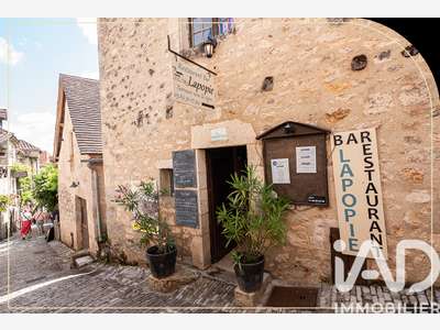Vente restaurant bar lic IV à Saint-Cirq-Lapopie