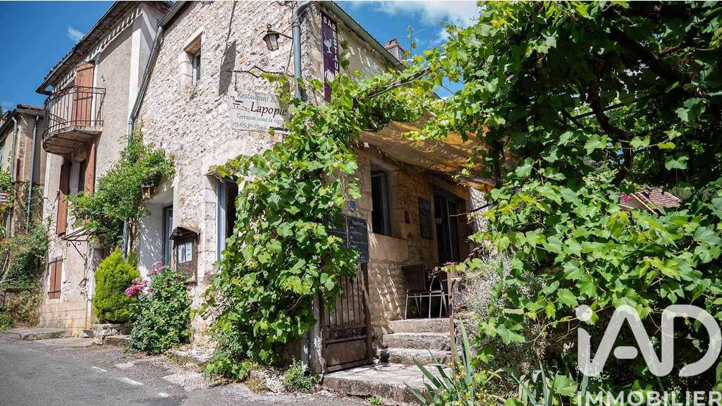 Vente restaurant bar lic IV à Saint-Cirq-Lapopie