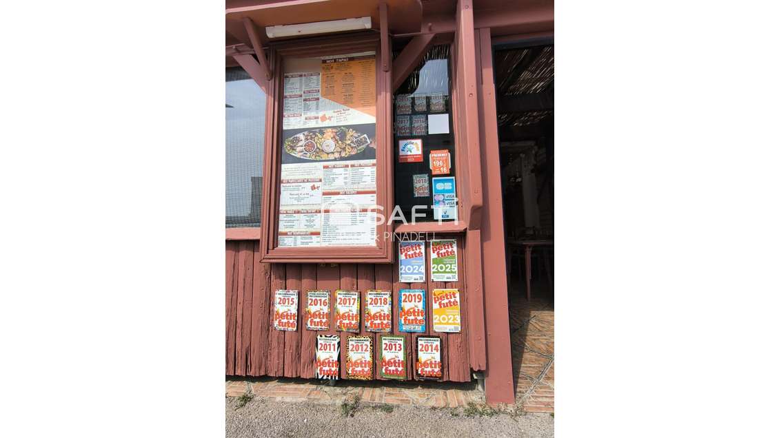 Vente restaurant à 50m de la plage à Saint Cyprien