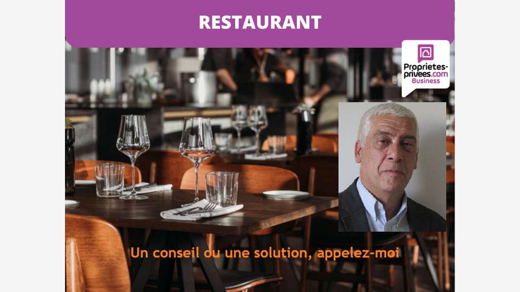 Exclusivité bar restaurant 130 couverts en Isère