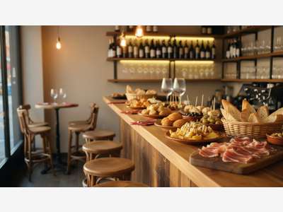 Cave à manger bar à vin à St Jean de Luz centre