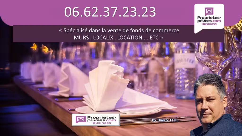 A vendre bar restaurant secteur Saint Laurent