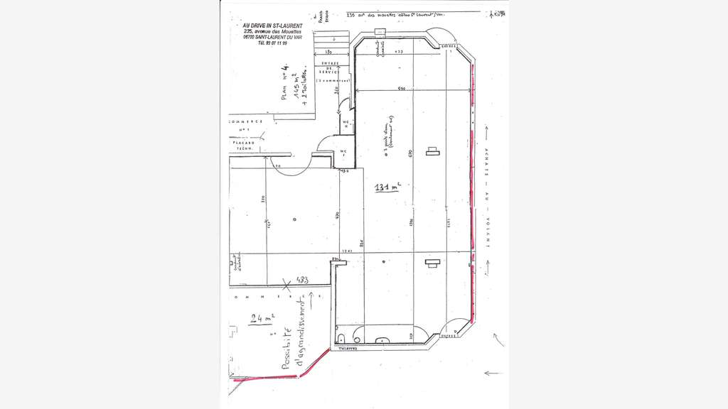 Vente restaurant 150m² à Saint-Laurent-du-Var