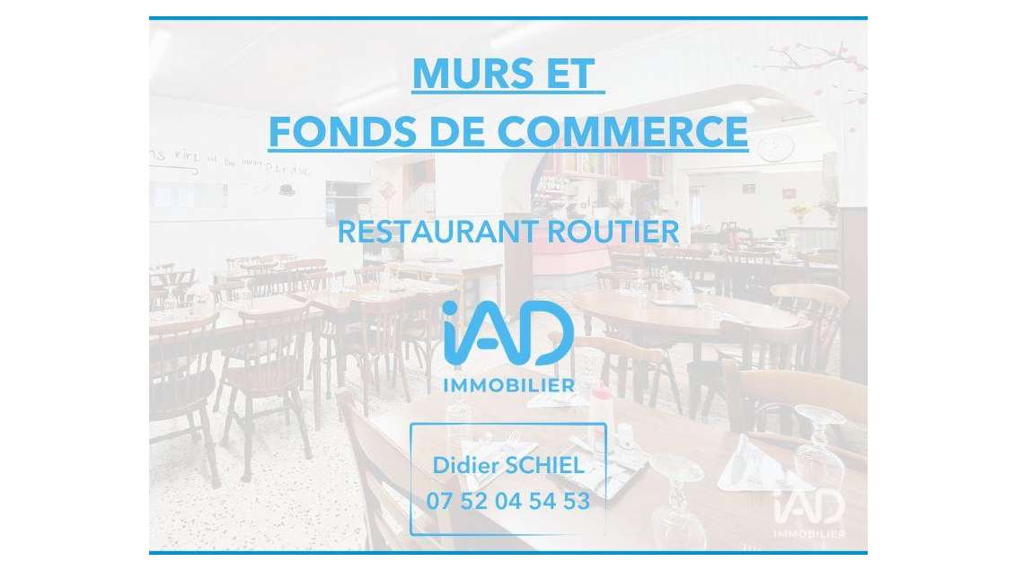 Cède restaurant routier lic IV de 216m² à Santilly
