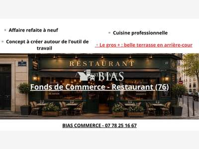 Vente restaurant asiatique au centre de Rouen