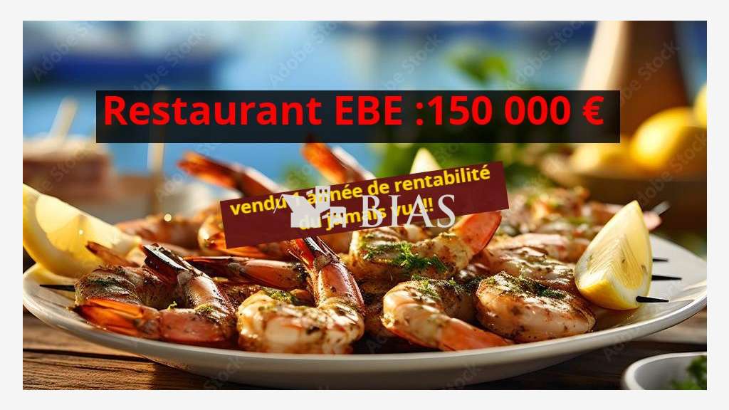 Vente restaurant avec appartement vue mer dept 76