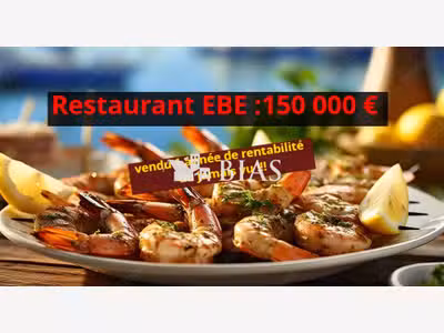 Vente restaurant avec appartement vue mer dept 76