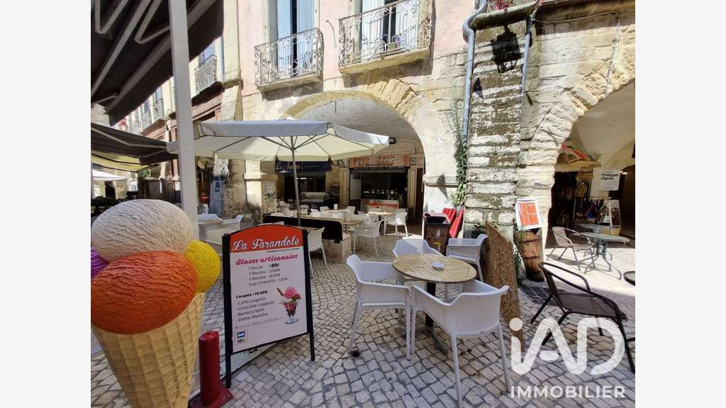 Vente crêperie 40 cvts au centre de Sommières
