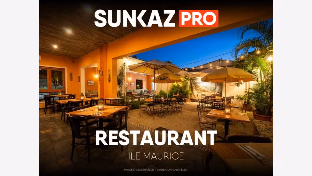 Vente restaurant 100 couverts Ouest Ile Maurice